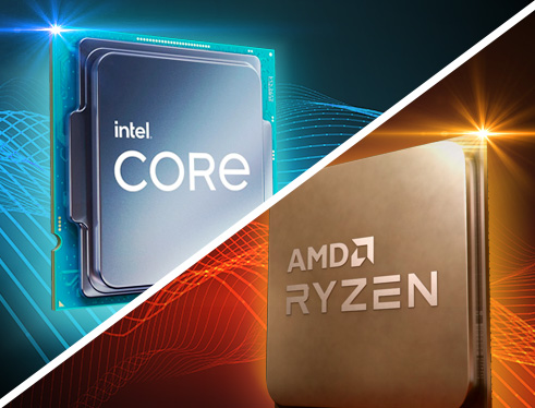 Processeurs Intel et AMD pour PC Portables gaming
